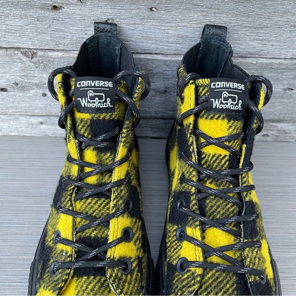 CONVERSE x WOOLRICH CTAS Chelsea Sneakers Sz 8 - Picture 5 of 13